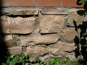 Rubble-stone-foundation